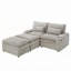 Canapé-lit modulaire en velours côtelé avec rangement Corduroy-326837798