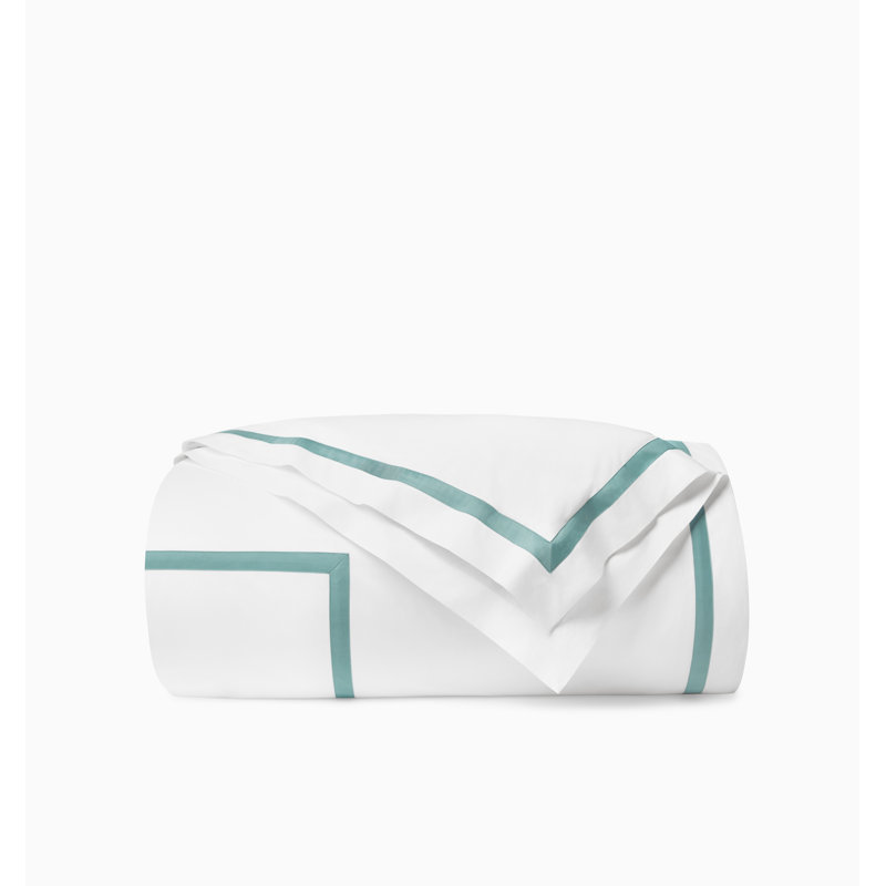 Estate Duvet Cover, Aqua, Twin Duvet Cover