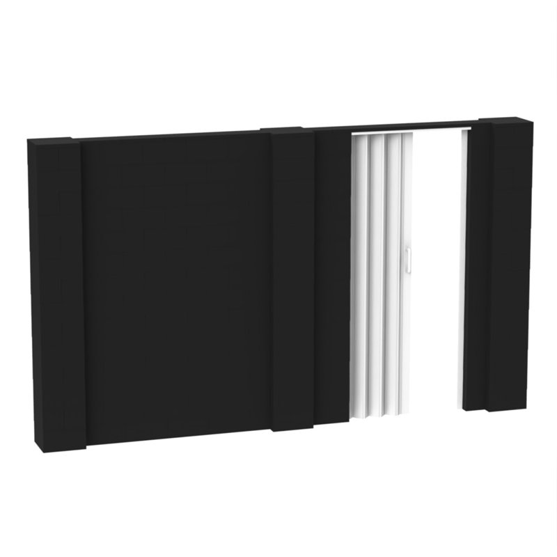 Ensemble mural bloc géant, Noir, 144"