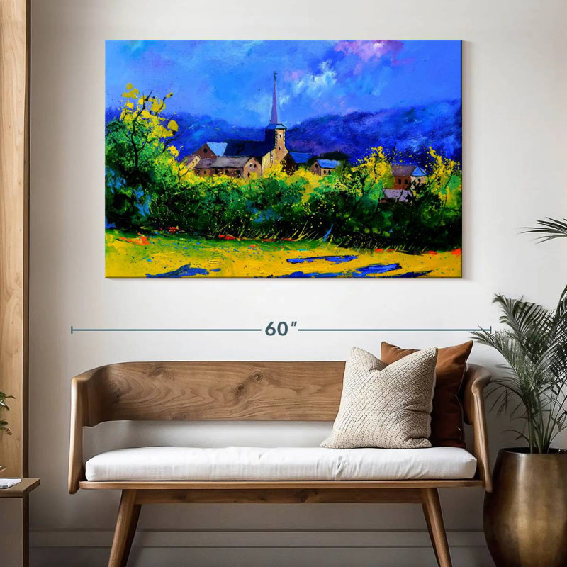 Alvord Summer In Houroy, 34" H x 51" W