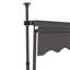 Dakota Fields 250cm W Plastic Anthracite Cover Retractable Patio Awning-462174936-462174938