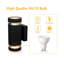 Matte Black 24cm H Outdoor Sconce