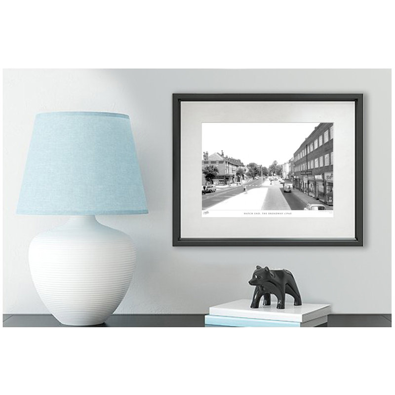 Hatch End, The Broadway C1960 by Francis Frith - Single Picture Frame Print, 28cm H x 36cm W x 2.3cm D