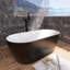 Baignoire de trempage autoportante en acrylique 59 po. X 28 po.