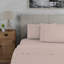 Ensemble de draps légers en mélange de coton brossé infroissable-310604882-305448924