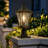 Motion Sensor Outdoor Post Lights  19" Dusk to Dawn Outdoor Pillar Lamps.