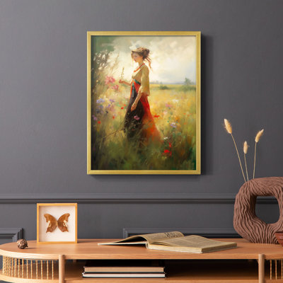 WOMEN Series CECXVI - reproduction encadrée de qualité supérieure - prête à être accrochée - aucun clou requis