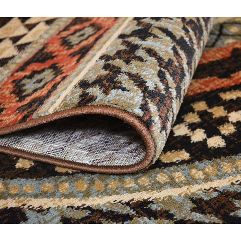 Ila Southwestern Indoor Rug, Round 7'10"