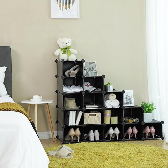 15 Pair Shoe Rack