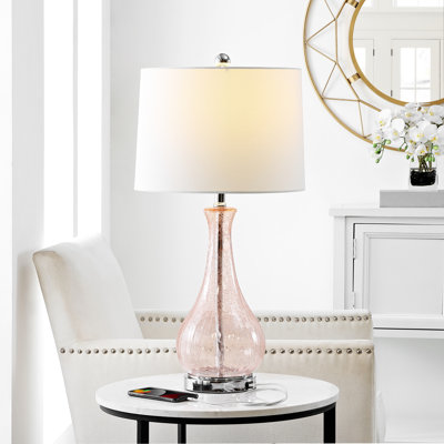 Lampe de table 27,5 po Ailanny Blush