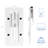 White Height Adjustable VESA Adapter