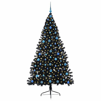 6.89' H Lighted Artificial Christmas Tree