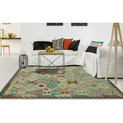 Tapis ivoire Sun Faded Kilim Ephrona