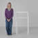 LUND Coventry 27"W x 48"H Bathroom Over Toilet Open Storage Shelf