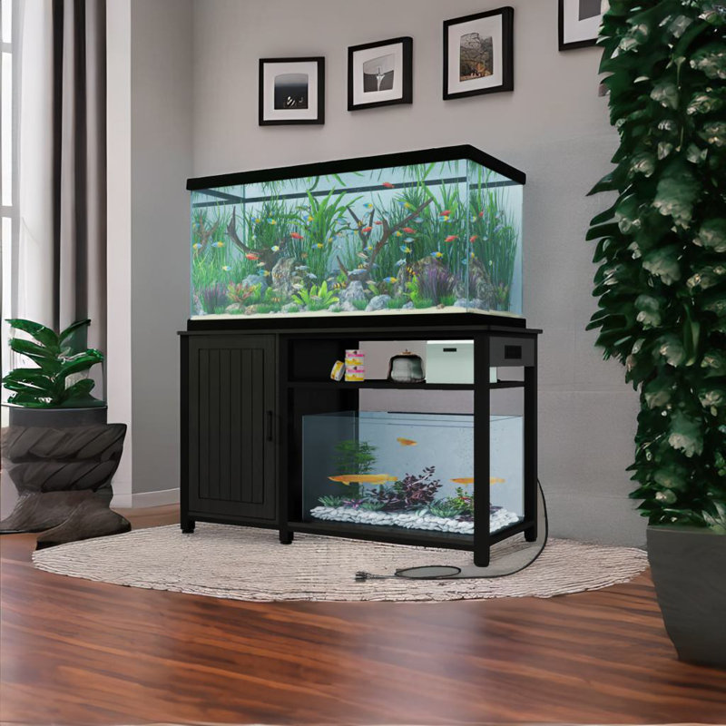 Aquarium Stand With Power Outlets