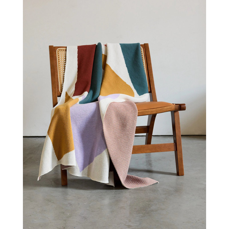 Easy Breezy Throw Blanket, Half Tones