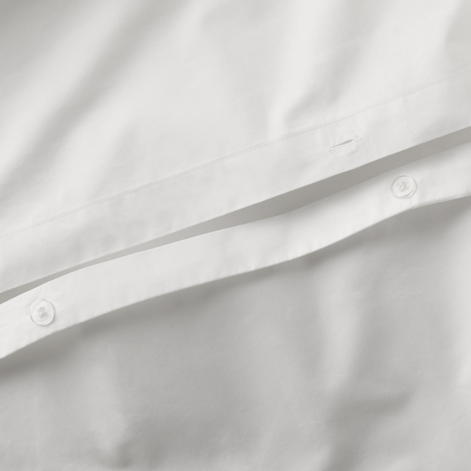 Emrik Cotton Duvet Cover Set, Twin / Twin XL Duvet Cover + 1 Pillow Shams, White