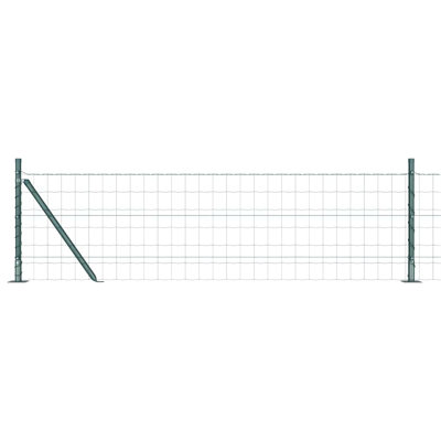 Vidaxl Fence With Posts Steel