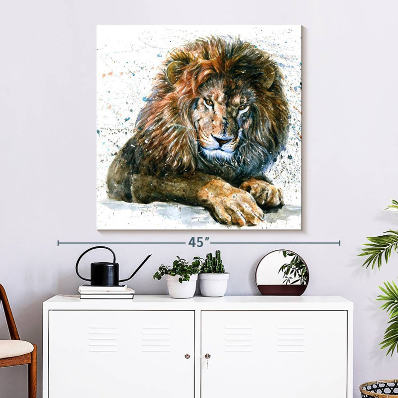 Brampt Brampt Portrait, 33" H x 33" W