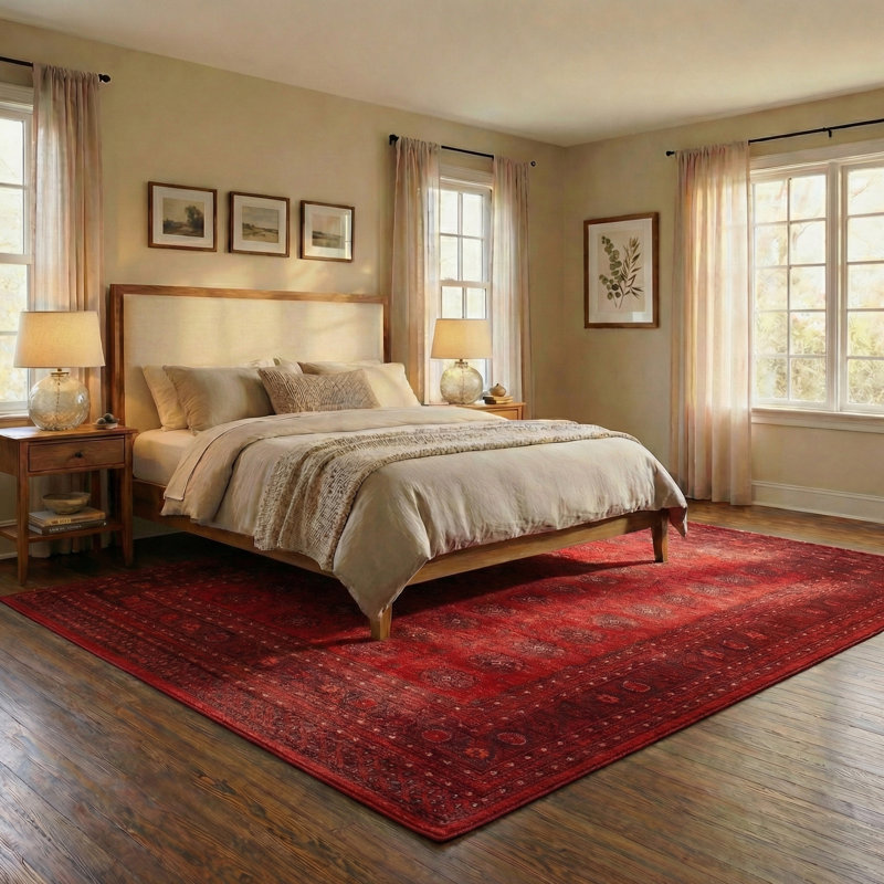 Bokhara Traditional Area Rug, Rectangle 8' x 10'