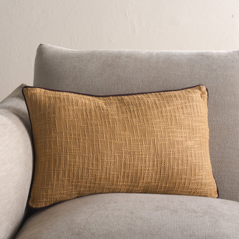 Coussin Dani, Taupe, H 12 po x l 20 po