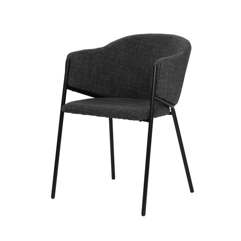 Emmy 76cm H Polyester Blend Upholstered Armchair