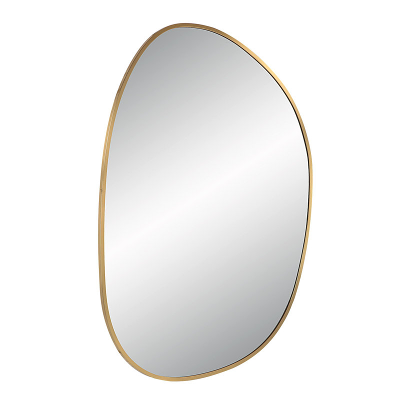 Camiyah Iron Novelty Wall Mirror