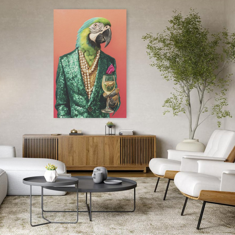 Art contemporain, art contemporain surréel, H 48 po x l 32 po