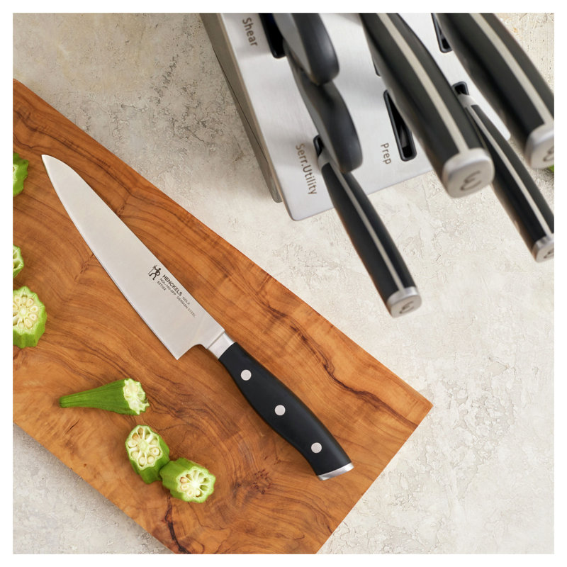 HENCKELS Nola 7 Piece, Knife Block Set
