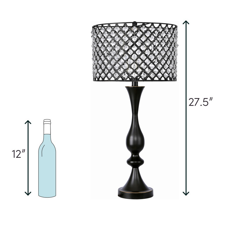 Bromwich Metal Table Lamp, Oil Rubbed Bronze