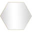 Miroir mural hexagonal en bois avec cadre minimaliste-1193582390-1193379653