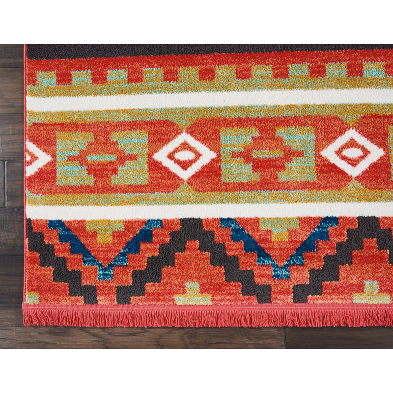 Bayles Southwestern Area Rug, Rectangle 160 x 229cm