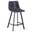 Tabouret de bar et de comptoir en cuir synthétique Latitude Run-1878366287