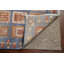 Tapis de couloir en laine noué à la main de conception unique 2 pi 8 po x 9 pi 10 po New Age