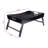 Hank Espresso Finished Wood Breakfast Tray With Foldable Legs, 10.16" H X 24.29" L X 14.82" D