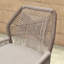 Tabouret de bar de terrasse Idlir avec coussin