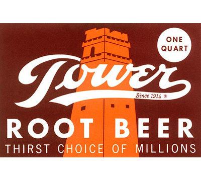 Tower Root Beer  Advertisement Print