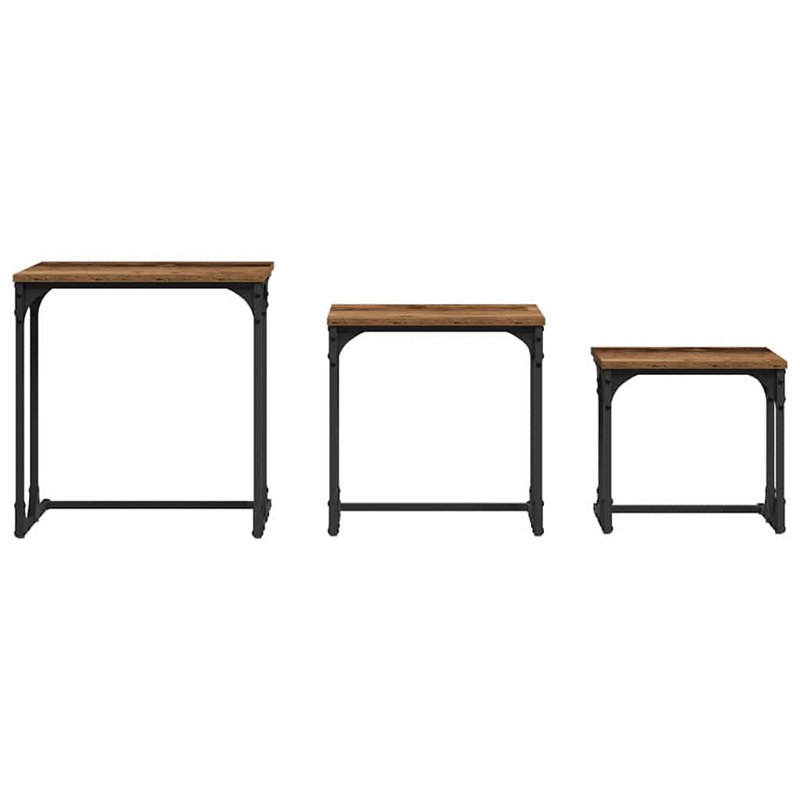Coffee Table with Storage, Brown