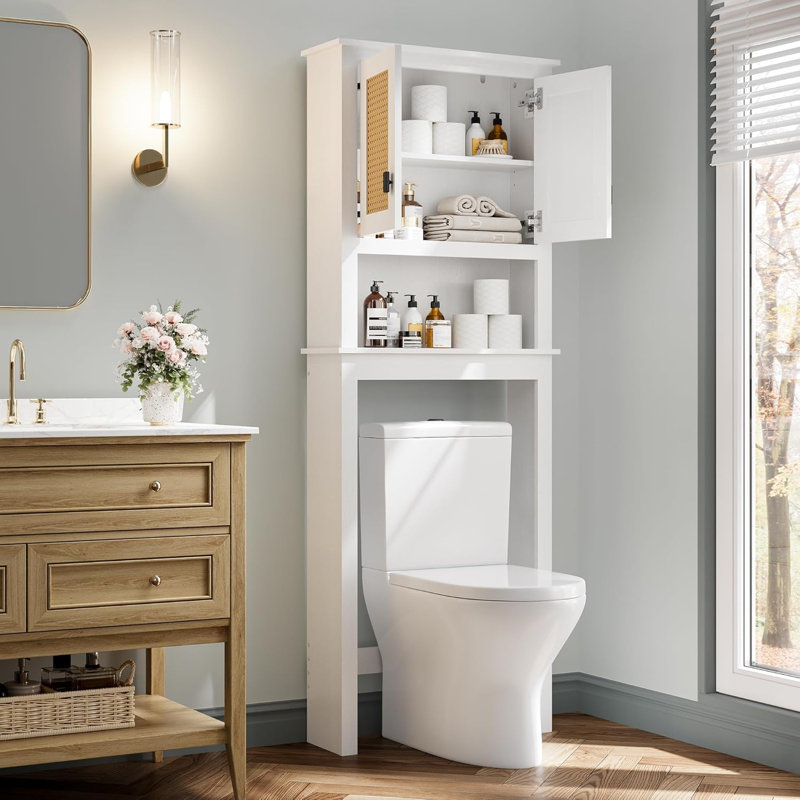 Over The Toilet Storage