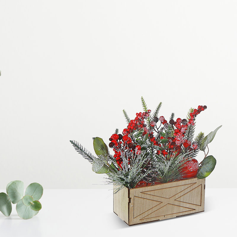Frosted Berry Rectangle Pot