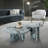 marble coffee table set-2125642539