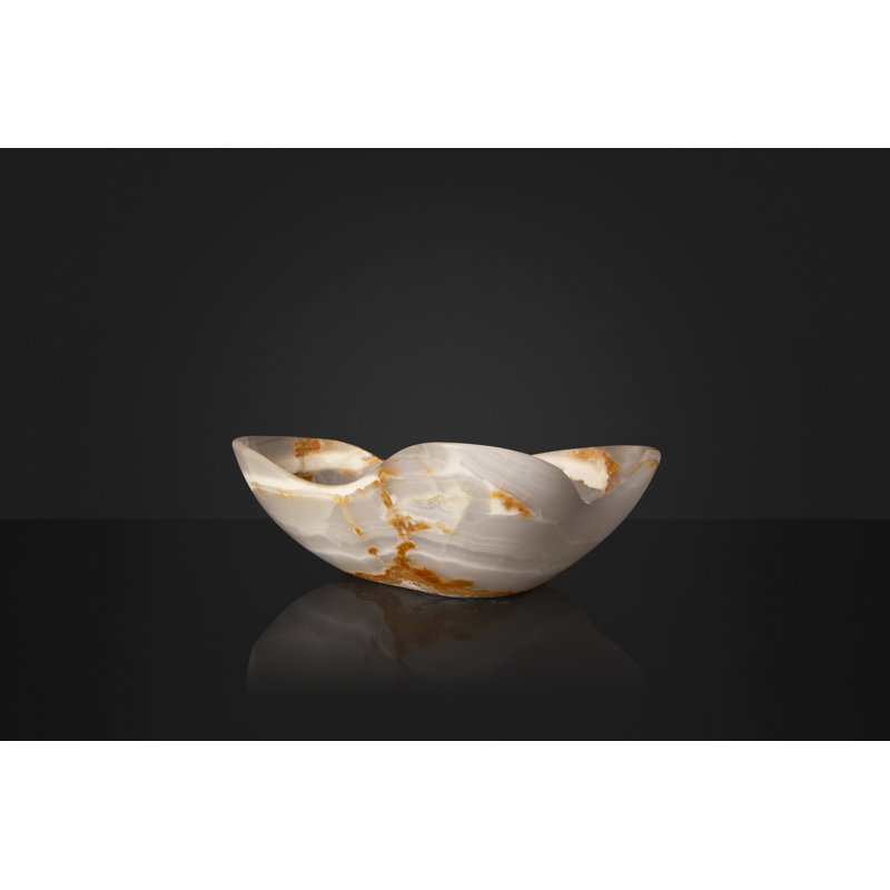 Handmade Onyx Decorative Bowl