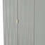 Las Vegas 2 Door Robe 2 Drawer Robe in Dusk Grey (Ready Assembled)-112672472