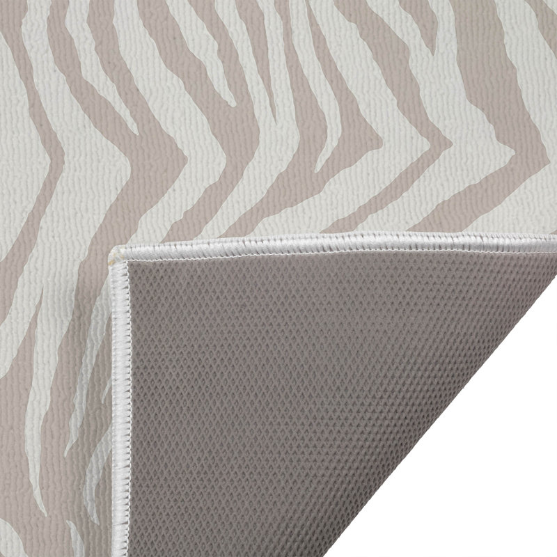 Paillasson Zebra, Taupe, L 24 po x L 17 po
