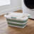 Collapsible Laundry Basket in White/Sage-692359508