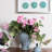 Artificial Geranium Hanging Bush-20583802