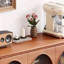 Commode d'appoint courbée en acier inoxydable-214674666