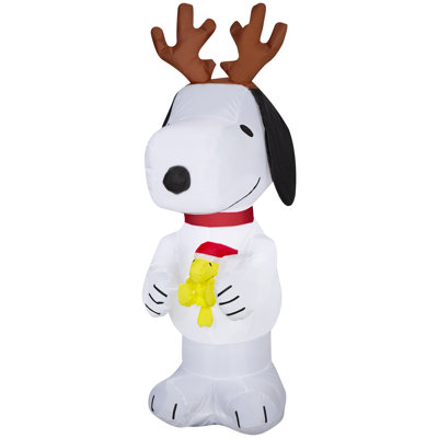 Christmas Inflatable Snoopy and Woodstock