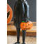 Chat d'Halloween debout debout en fer recyclé Kalalou