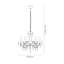 Grantham 5 - Light Candle Style Chandelier